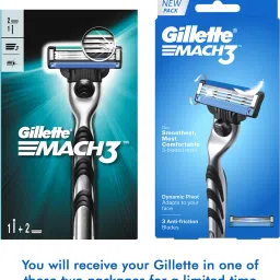 gillette Shaving Razor for men (1 Handle + 2 Cartridges), Men image 2