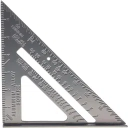 aasons 7'' Aluminum Alloy Speed Square Combination Triangle Metric Ruler Tri-Square image 5