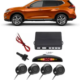 G458 Black Car Reverse Parking Sensor with LED Display 4 Sensor G458 Parking Sensor-image-46