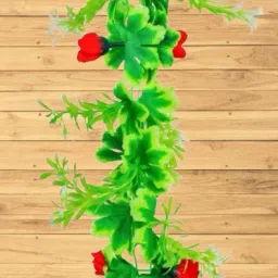 Artificial Hanging Flowers Plant Wall Hanging Garland Chain Home Decor OH1463 Multicolor Rose Artificial Flower-image-1