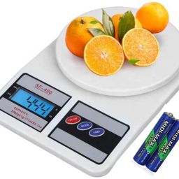Silcon Proud To Be Indian sf 400 Electronic Digital 10 Kg Weight Scale Lcd Kitchen Weight Scale Machine Measure for measuring fruits,Spice,Food,Vegetable And More Weighing Scale Weighing Scale (White) Weighing Scale-picture-11