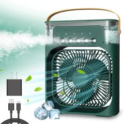 RECTITUDE Air-Conditioners-Water-Cooler-Mini-Ac-For-Room-Cooling Portable Mini Cooler-Fan-For-Room-Cooling-Rechargeable-Fan-Portable USB Fan-image-52