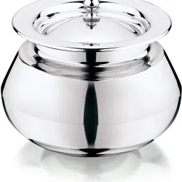 Khichdi King Plain Handi With Lid Container Serving Set-image-13