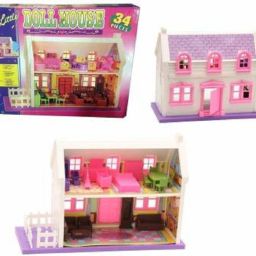 toyporium Princess Deluxe Doll House Play set For You Little Princess Set of 34 Pieces (Multicolor) image 4