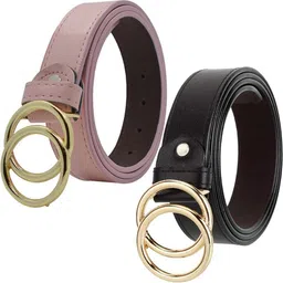 metronaut Women Formal Multicolor Synthetic Belt-picture-45