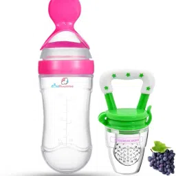 TinybloomFDB-Feeding-utensil4014 - Silicon Food Container & Nipple, Food Grade Plastic Caps-5