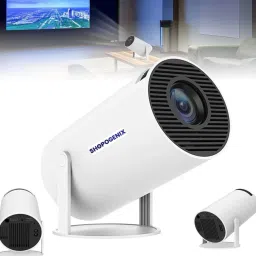 SHOPOGENIX Cinema Quality 4K Projector for Streaming TV and Gaming (200 lm / 12 Speaker / Wireless / Remote Controller) Portable Projector-26