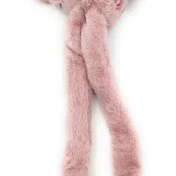 Bunny Earmuffs with Moving Jumping Rabbit Ears Headbands Winter Dark pink Ear Muff-image-33