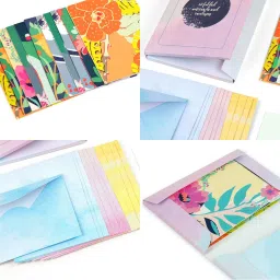 doodle Bloom Set of 12 Notecards Greeting Card image 4