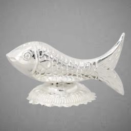 Fish Figurine for Good Luck and Gifts Decorative Showpiece - 9 cm_I27 Decorative Showpiece - 9 cm-image-85