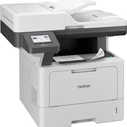 brother DCP-L5660DN Multi-function Monochrome Laser Printer for Print/Scan/Copy with Auto Duplex Feature, 3.5-Inch Touch Screen Display, 48 PPM, Dual Scanning, 70 Pages ADF, 250 Sheets Paper Tray, Free Installation & with Up to 11000 Pages of Black Ink Toner in the box image 3