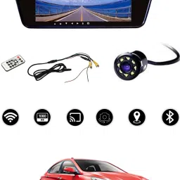8 LED Camera With 7Inch BT Full Touch Button Screen For Car Black LED-image-82