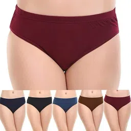 Pack of 5 Women Hipster Multicolor Panty-picture-18