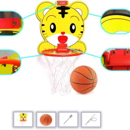 Basket Balls for Kids, Indoor and Outdoor Game Basketball Net Ring Return Gift Basketball - Size: 1-3