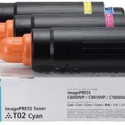 vevo toner cartridge T02 (4 ) For Copier Image Press C10000vp, C8000vp Black + Tri Color Combo Pack Ink Toner-image-71