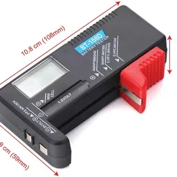 amicisense Digital Battery Tester BT-168D and Voltage Indicator For 1.5V AA AAA C D 9V 3V Button Cell Digital Battery Tester image 2