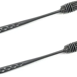 2Pcs Bottle Brush 13'' Long Handle Silicone Water Bottle Brush-image-2