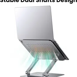 RETRACK 360° Rotating Base, Adjustable Computer Stand, Ergonomic Laptop Riser, Aluminium 360° Rotating Base, Adjustable Computer Stand, Ergonomic Laptop Riser, Aluminium Laptop Stand image 3