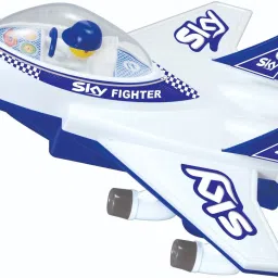 ABS Plastic Big Size Unbreakable Pull Along with Friction Powered Sky Fighter Plane Vehicle Toy for Kids-23
