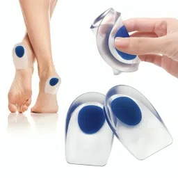 Silicone Heel Pad for Walking, Running, and Standing (1 Pair) Heel Support-17