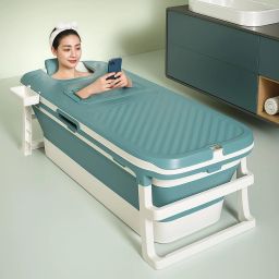 Bath Tub Plastic for Adults Portable Bathtub for Adults Bathing Tub 150 CM(blue) Bath Tub Plastic for Adults Portable Bathtub for Adults Bathing Tub 150 CM(blue) Free-standing Bathtub-image-16