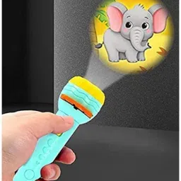 bhavi lifestyle 6 Slides 48 Patterns Mini Projector Torch Toy Slide Projector Torch for Kids image 2