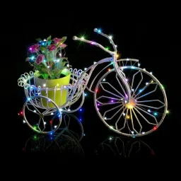 trendx 30 LEDs 3 m Multicolor Steady String Rice Lights image 2