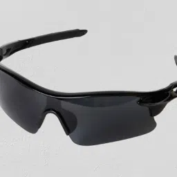 Black Sports Googles Mirrored UV Protection For Boys-image-26