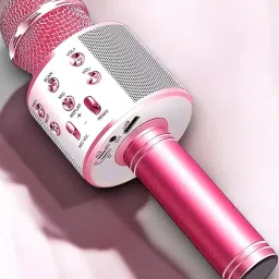 H69 Wireless Handheld Bluetooth Mic with Speaker (Bluetooth Speaker) Microphone-image-28