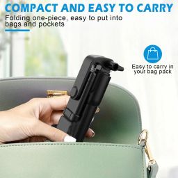 BSVR Perfect Design Selfie Stick with Light, Multi Purpose Use Bluetooth Remote_BS95 Bluetooth Selfie Stick image 3