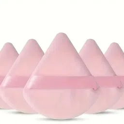5pcs Powder Puff, Triangle Makeup Puff Soft Powder Puff For Loose Powder-14