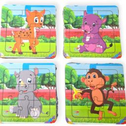 Wooden Educational Learning Animal Puzzle Board Game for Kids - Learning Toy-image-71
