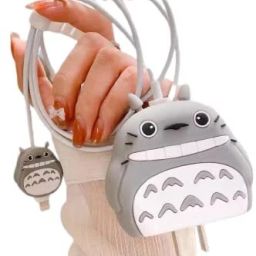 WEI INTERNATIONAL Compatible for iPhone Charger Cover for 18-20W Full Protection CASE TOTORO Cable Protector-image-60