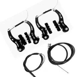 V BREAK SOFTNESS POWER BREAK SET WITH WIRE SET COMBO Bicycle Brake Disk-image-86