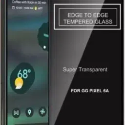 GORILLA PRO Edge To Edge Tempered Glass for Google Pixel 6A 5G, Pixel 6A Primium Quality G Rhino Glass-image-71