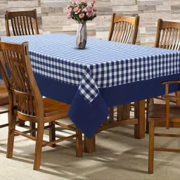 Checkered 6 Seater Table Cover-12