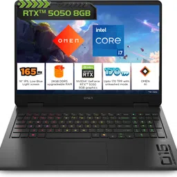 HP OMEN Intel Core i7 14th Gen 14650HX - (24 GB/1 TB SSD/Windows 11 Home/8 GB Graphics/NVIDIA GeForce RTX 5050) 16-am0241TX Gaming Laptop-picture-15