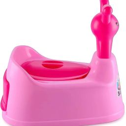 Baby Potty Training Seat Potty Toilet Chair Removable Tray & Closing Lid Potty Seat-image-79