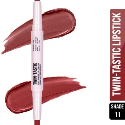 Twin-Tastic Soft Lip Crayon| Matte Finish, Waterproof & Long-Lasting Lipstick-23