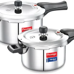 Tri-Ply Svachh Combi Pack (Outer Lid) 5 L, 3 L Induction Bottom Pressure Cooker-image-41