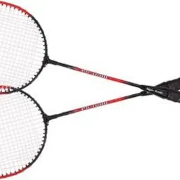 badmintion racket set of 2 one road Multicolor Strung Badminton Racquet-image-48