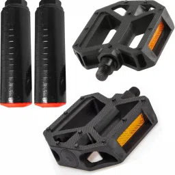 Bicycle Pedal Set with Foot Rest MTB Mountain Bikes Pedal with Reflectors Pedal-23