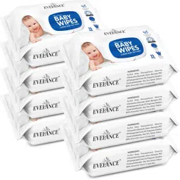 Caring Baby Wet Wipes with lid & Aloe Vera Extract| 72 Pieces|Pack Of 8-image-83