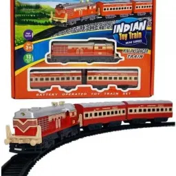 Mini Passenger Train - Red-38
