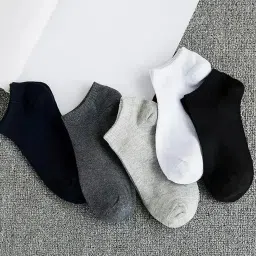 Women Solid, Self Design Ankle Length, Peds/Footie/No-Show-image-42