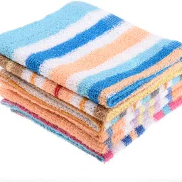 Heart Home Terry Cotton Sweat Absorbent Handkerchief for Woman|Set of 6|Assorted ["Assorted"] Handkerchief-image-51