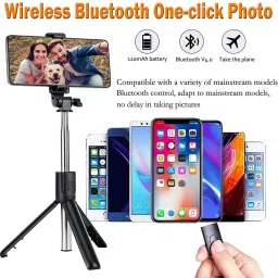 XITARA TRIPOD FOR VLOGING, REELS, PHOTOGRAPHY 3 Axis Gimbal for Mobile, Camera image 4