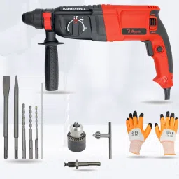Multi Purpose Hammer Drill Forward/Reverse Rotation 100% Copper Winding HGCM790M1 26mm Hammer Impact Drill Machine with Hammer Drill-image-8