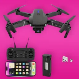 E88 Drone GPS Folding Brushless Drone 25mins 2KM 6K Ultra HD Drone_29 Drone-22