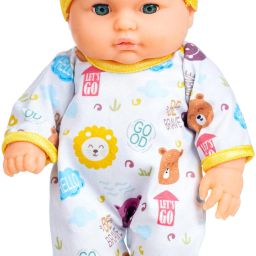 Cute Soft Body Toy for Kids in Soft Dress (Head, Arms & Legs Moveable) 30c.m-26